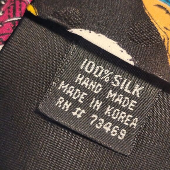 Addiction Vintage Silk Golf Theme Tie - Picture 4 of 4